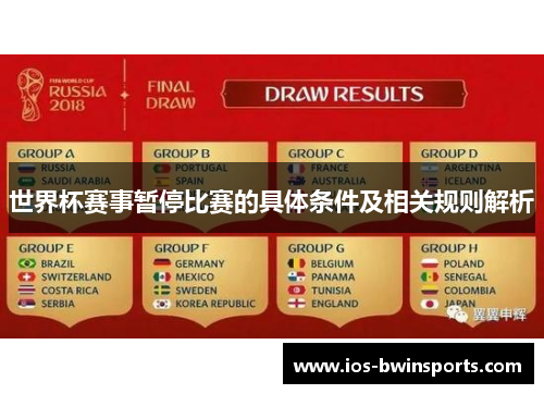 世界杯赛事暂停比赛的具体条件及相关规则解析