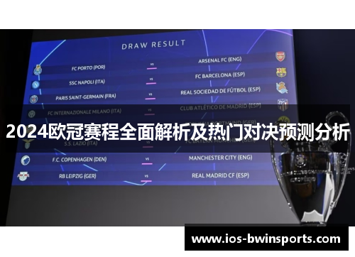 2024欧冠赛程全面解析及热门对决预测分析