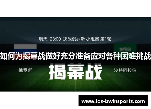 如何为揭幕战做好充分准备应对各种困难挑战