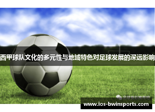 西甲球队文化的多元性与地域特色对足球发展的深远影响